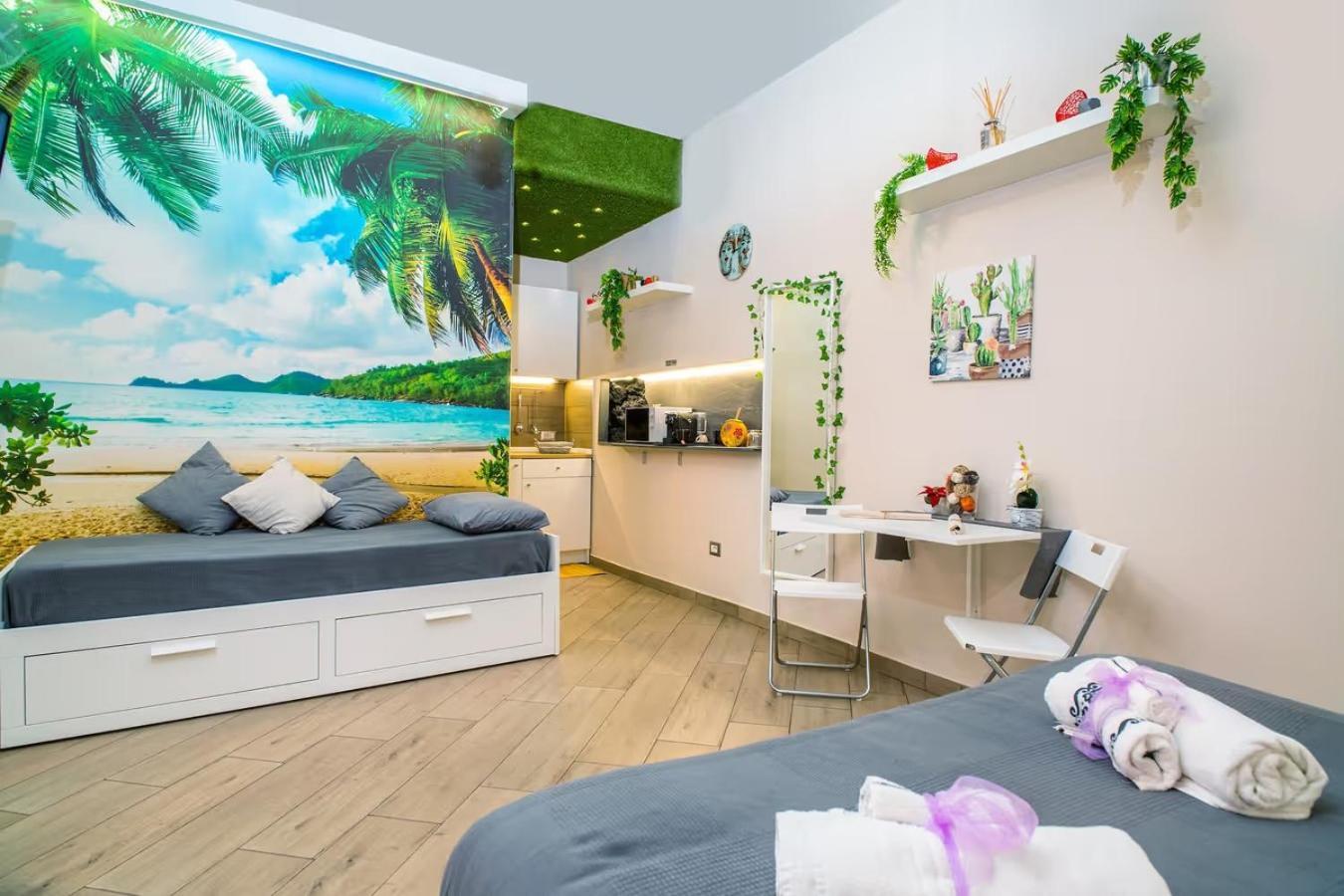 Tropical Holiday House Aeroporto di Catania Fontana Rossa Esterno foto